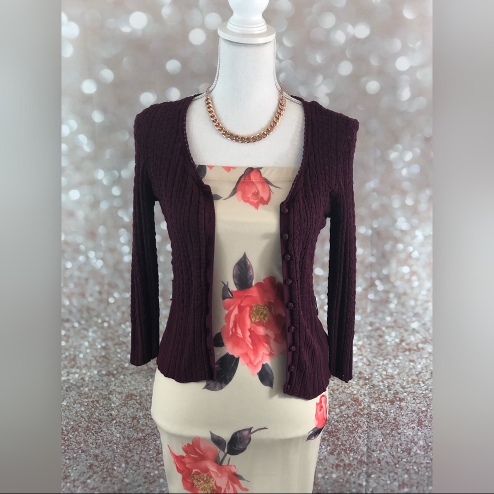 Nine West knit cardigan
